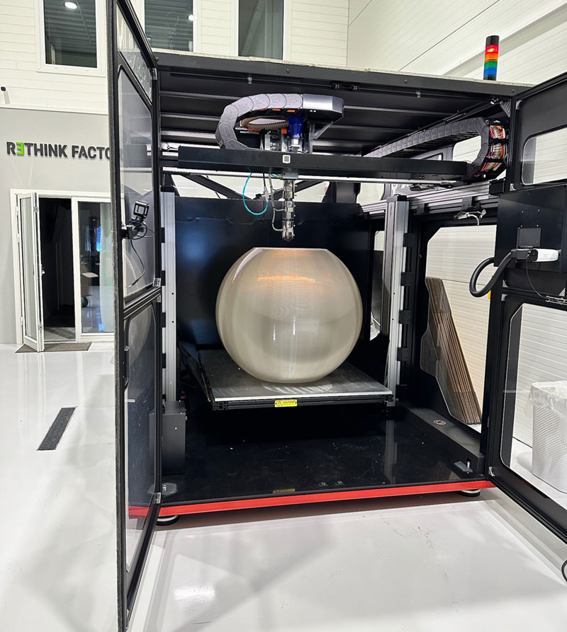 MAGNUM storformats-FDM-printer i vår 3D-printfarm